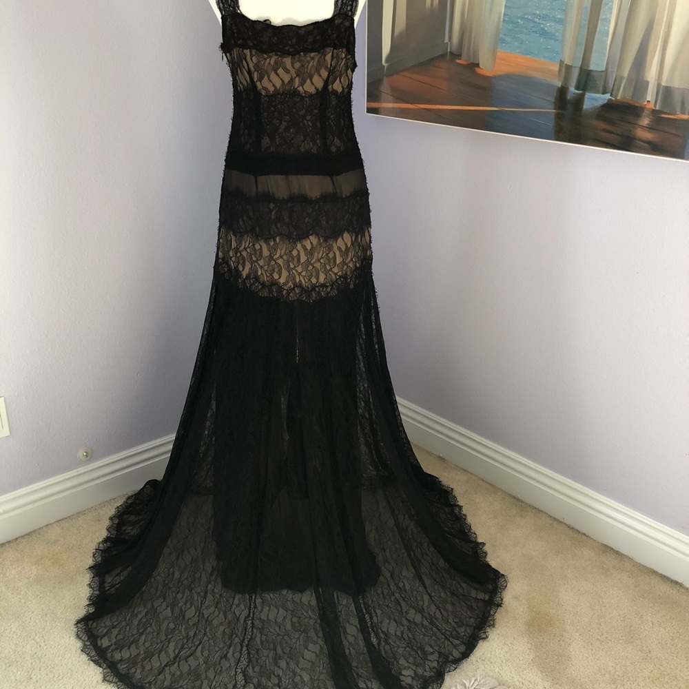 Max Azria Black Lace Dress
